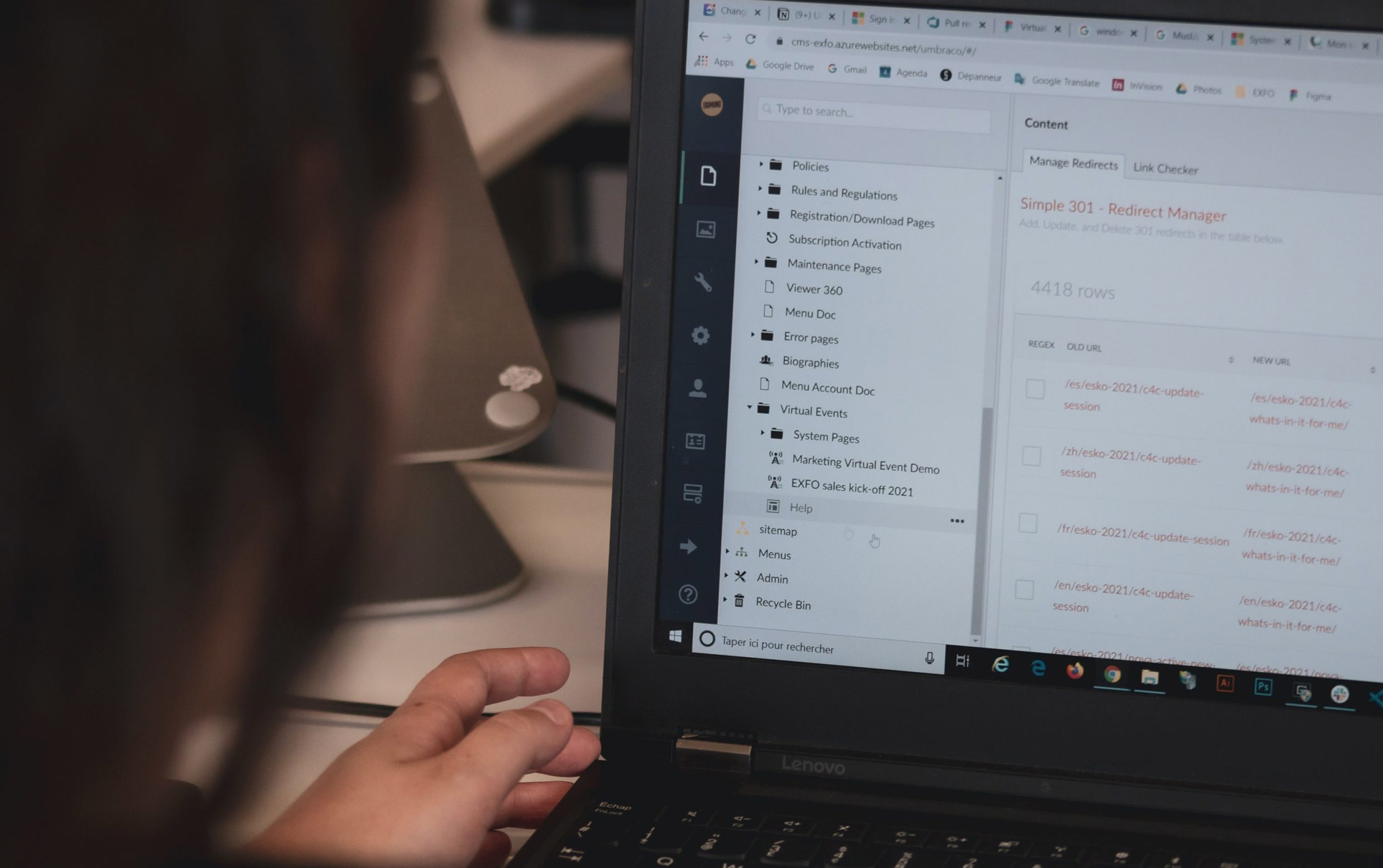 Dynamic content management system